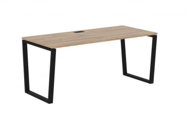 Стол письменный EDIS EVST 1780 Дуб Денвер светлый Черный