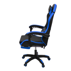 Кресло 892-1 цвет черный/синий с массажем 892-1-black-blue-mass