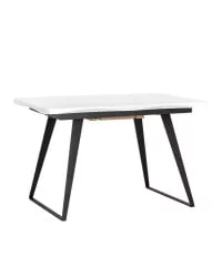 Стол обеденный Йорк раскладной 120-160 Белый