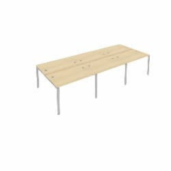 Рабочая станция на 6 раб.места Метал Сйстем Б.СМ-6.2 Акация/Серый / Metal System