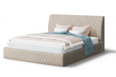Кровать Хилтон, 2000 * 1400 мм, бежевый