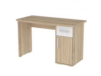 Стол для школьника Лайт-1 модуль 02 Дуб сонома/Белый