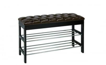 Банкетка Грейс Орех Орегон перламутр