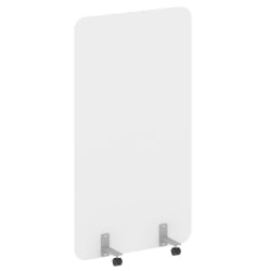 Перегородка на металлических опорах, на роликах R-line DP.R-100-180 Белый Бриллиант