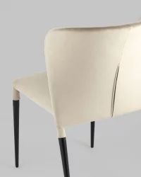 Стул для кухни Лори велюр Бежевый