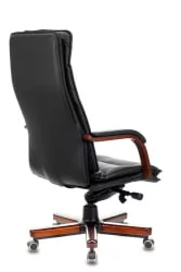 Кресло руководителя Бюрократ T-9927WALNUT/BLACK