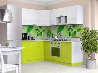 Глянцевый фартук (КОМПОЗИТ) KM 19