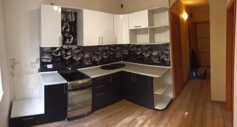 Глянцевый фартук (КОМПОЗИТ) КМ 26 / KM