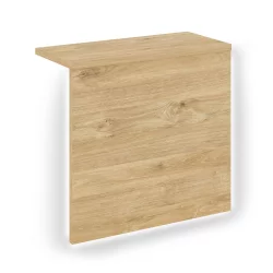 Накладка с подсветкой прямая высокая для О.R-F.MP.V-118 ONIX О.R-NP.V-118.1.S Тиквуд светлый