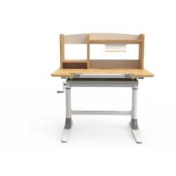 Стол письменный детский с регулировкой высоты и полками EUREKA ECD-XYL-80