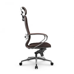 Кресло руководителя Metta L 2c 44C/K116 Infinity Easy Clean (MPES) Комплект 2 Темно-коричневое