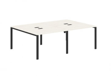 Бенч-система 4-местная EDIS EUWST 2316 Ясень Траун Черный