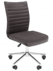 Офисное кресло CHAIRMAN 033 велюр Серый