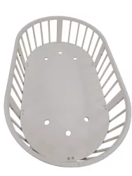 Детская кровать-манеж Merry Happy Mini матовая Белая (3 в 1)