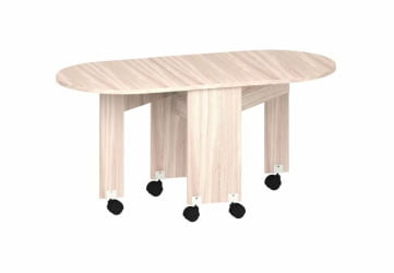 Раскладной стол Баско Ясень Шимо светлый