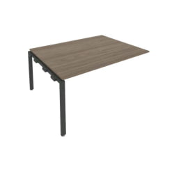 Проходной наборный элемент переговорного стола Metal System Б.ППРГ-4 Вяз/Антрацит