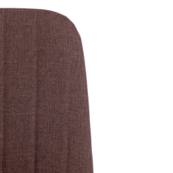 Стул ARC ткань/металл, 46 х 52 х 88 см, коричневый 01/черный