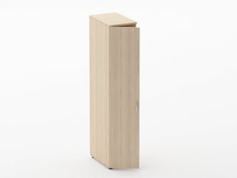 Шкаф для одежды узкий Glassy 6.19.30Л Венге