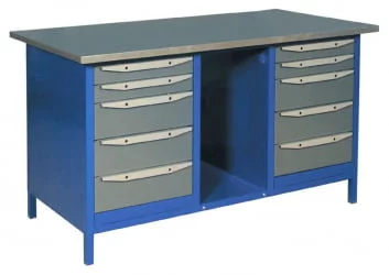 Верстак двухтумбовый WK1800(Т5-Т5)