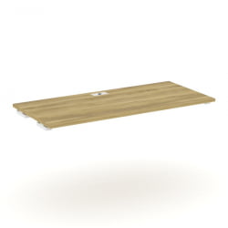 Стол-приставка к двум опорным тумбам/шкафам CONCEPT CN.OSPR-008 Дуб Винченцо Белый