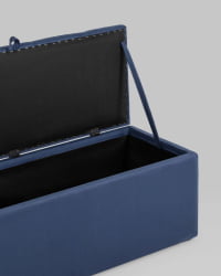 Банкетка Нильсон 2 велюр Синий