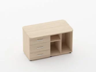 Тумба сервисная Glassy 3.16.12Л Венге