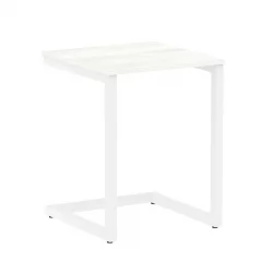 Стол письменный HOME OFFICE VR.SP-2-58 Снежная Платина/Белый металл