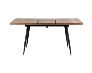 Стол Месси раздвиж. 140-180 Галифакс Табак/Бабочка