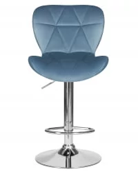 Стул барный DOBRIN BARNY Пудрово-голубой велюр MJ9-74