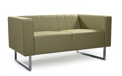 Диван двухместный Вента 2 экокожа Euroline 936