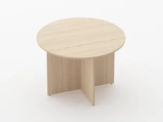 Стол для переговоров круглый Glassy 2.12 Туя