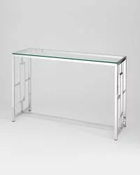 Консоль БРУКЛИН 120x40 Серебро