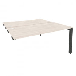 Стол-приставка двойной на П-образном м/к к опорным элем. ONIX O.MP-D.SPR-4.8 Денвер Светлый/Антрацит