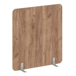 Перегородки на металлических опорах на фетровых подпятниках Р-лине ДП.Ф-140-150 Дуб Табак / R-line DP.F-140-150