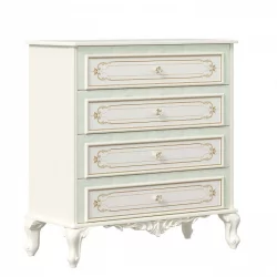 Комод с 4 ящиками Луиза ЛД 665.021.000 Алебастр
