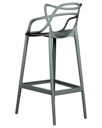 Стул барный ДОБРИН МАСТЕРС БАР (темно-серый (ГР-04)) 4 шт / DOBRIN MASTERS BAR (GR-04))