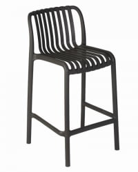 Стул полубарный ДОБРИН CХЛОЕ (темно-серый) 4 шт / DOBRIN CHLOE