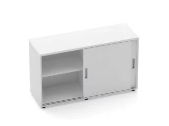 Тумба-купе для рабочего модуля Deka 9.02.125 Белый