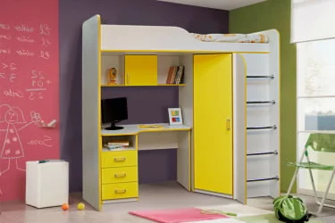 Уголок школьника №9 Дуб молочный/Лайм