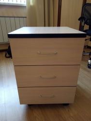 Тумба подкатная Р.Т-3 венге/дуб молочный