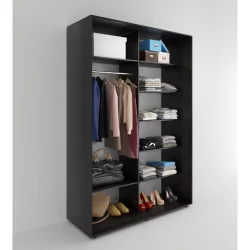 Бельевой шкаф Акцент-Лайт Д 1200х600 Венге