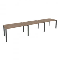 Рабочая станция на П-образном м/к ONIX O.MP-RS-3.3.8 Дуб Аризона/Антрацит