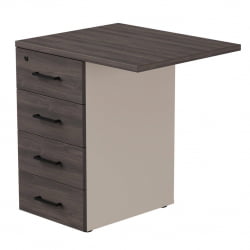 Тумба приставная с топом Everprof EVO 254Т2203 Дуб Пасадена Кашемир