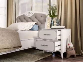 Тумбочка для детской Элис ЛД 532.020.000 Белая