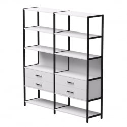 Набор стеллажных систем Everprof EVO №7 Белый Черный