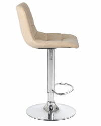 Стул барный ДОБРИН ТАИЛОР (бежевый велюр (МДЖ9-10)) 2 шт / DOBRIN TAILOR (MJ9-10))