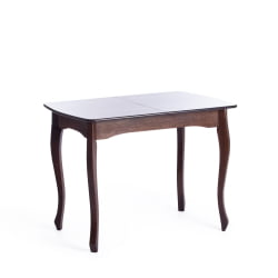 Стол CATERINA PROVENCE бук, мдф, 100+30x70x75 см, Cappuchino