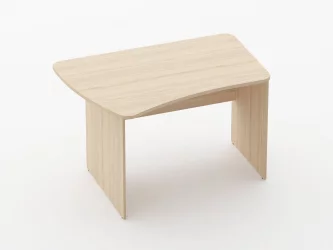 Стол эргономичный Glassy 1.12.12Л Венге