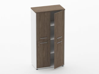 Шкаф 3 широкий закрытый, 4 двери Deka 10.16.121 Дуб Верцаска/Белый