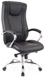 Кресло руководителя King M экокожа Черный